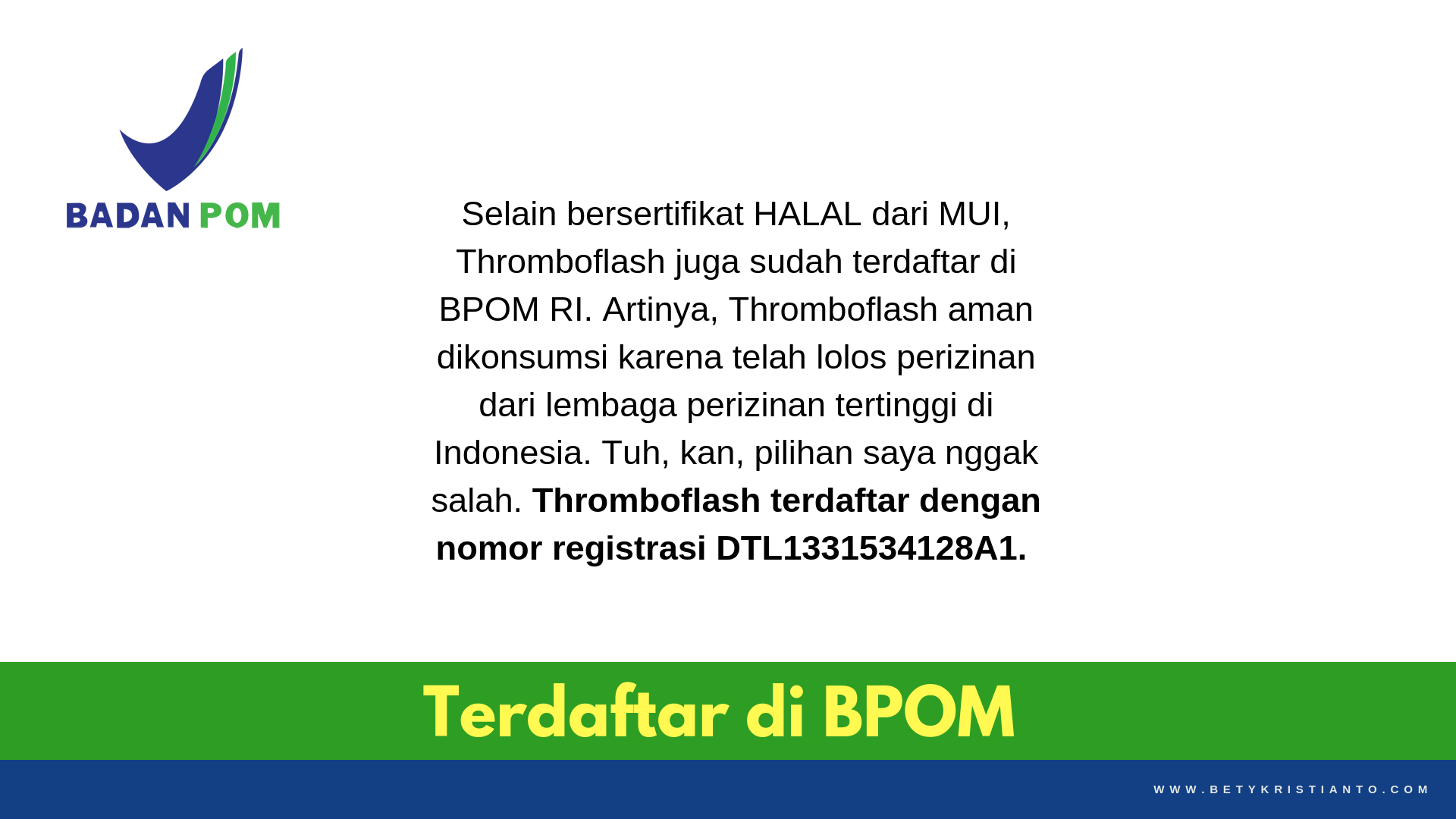 Thromboflash BPOM