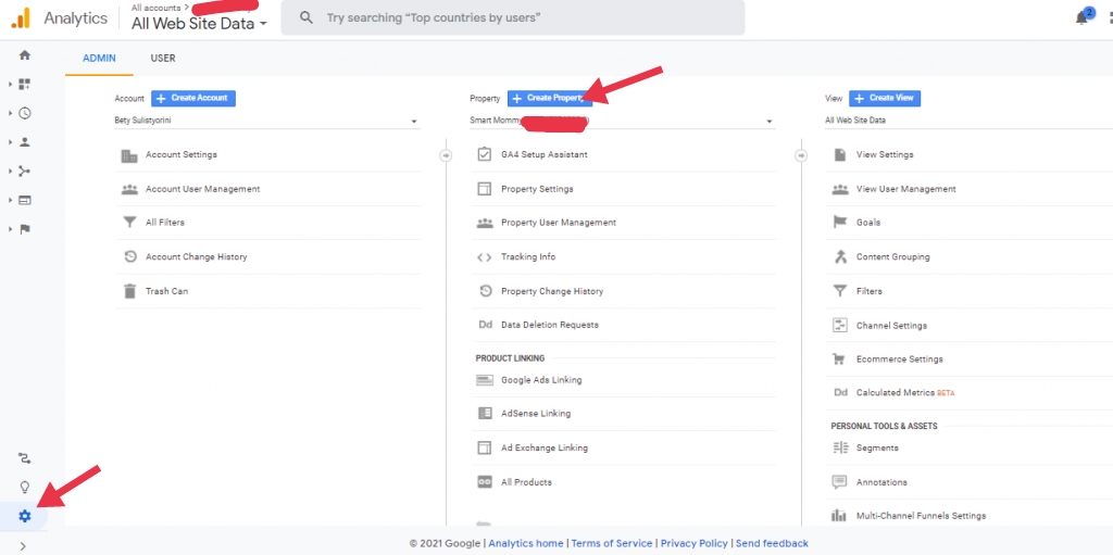 Cara memasang google analytics 2021