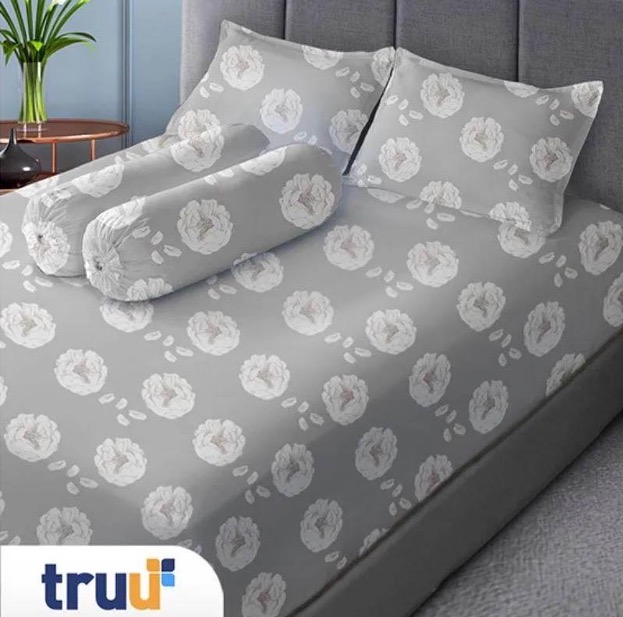 sprei grey winter